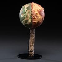 Plains Painted Hide Rattle, From the Collection of Dick Jemison, Alabama