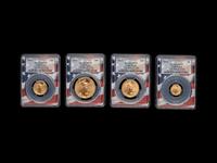 A 2019 Gold Eagle: First Day of Issue Four Gold Coin Set (PCGS MS70)