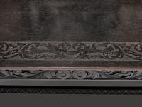 Cincinnati Art-Carved Bench with Inset Painted Panels, 1884