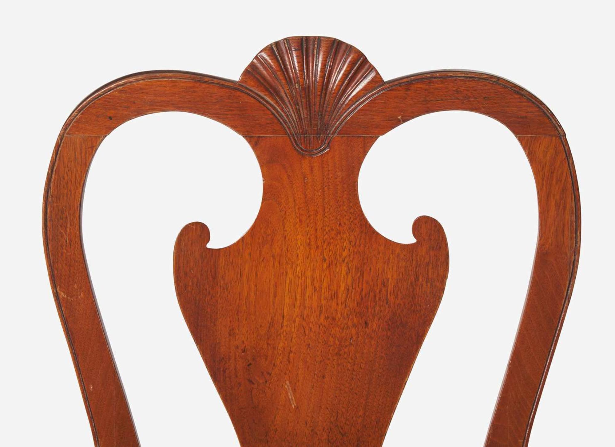 A Queen Anne carved walnut balloon seat side chair, Ireland, circa 1725