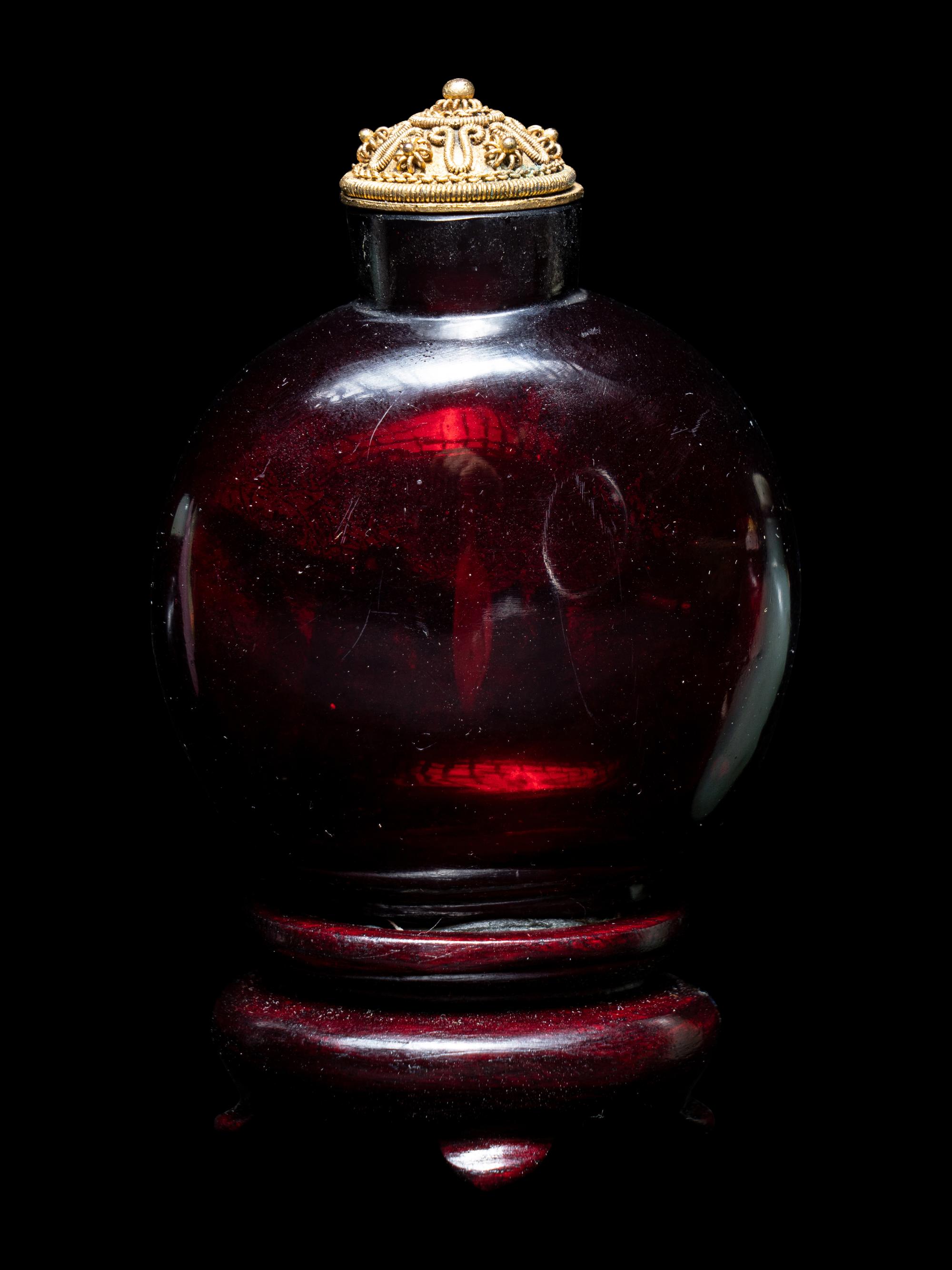 Seven Chinese Glass Snuff Bottles