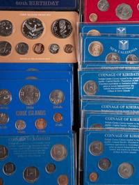 [INTERNATIONAL] A Large Collection of Australia, New Zealand and Pacific Island Proof, Mint and Commemorative Coin Sets