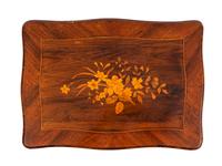 A Napoleon III Style Marquetry Lift-Top Table — EARLY 20TH CENTURY