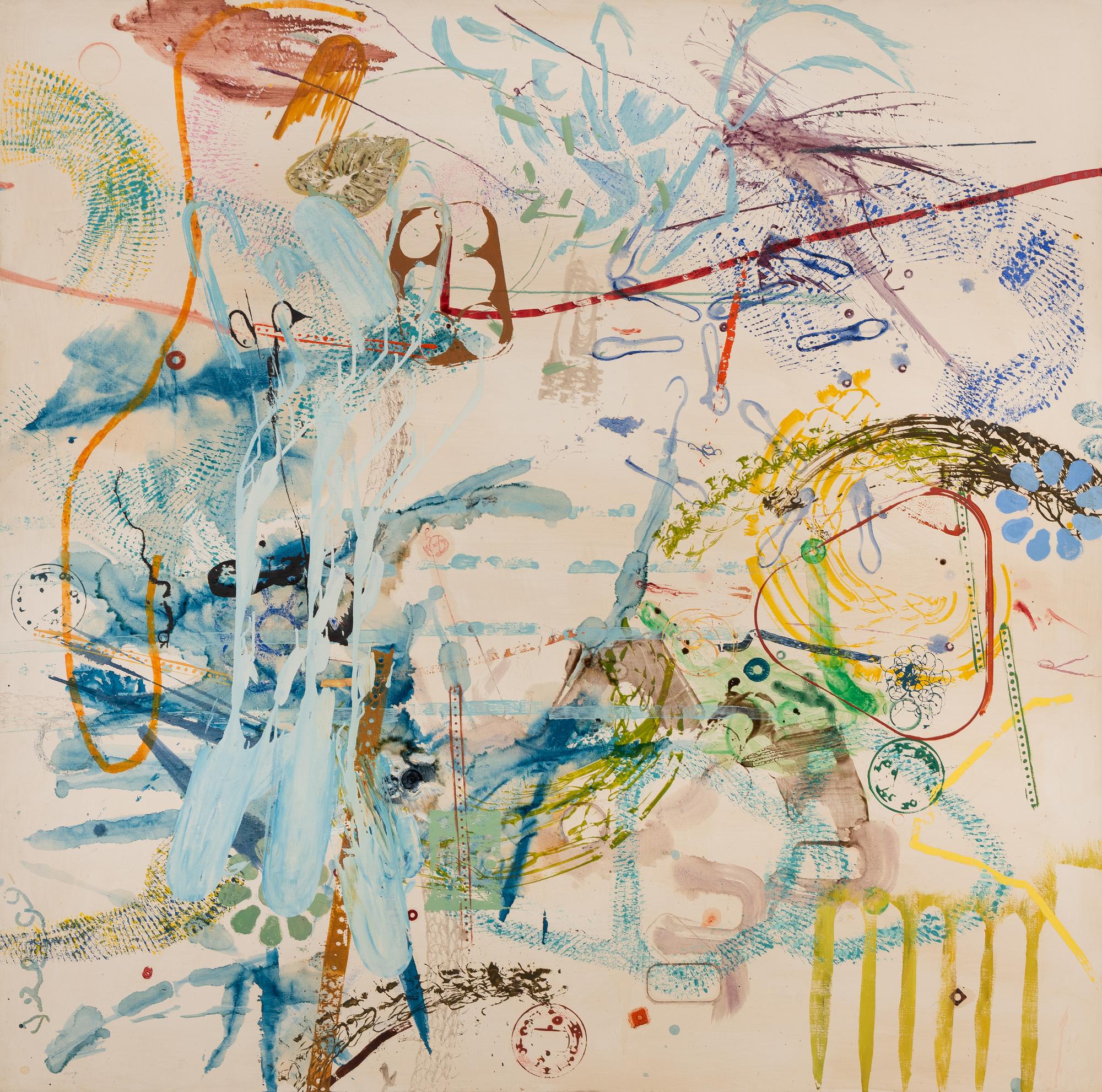 Grate #6 (Blue and Green), 1993