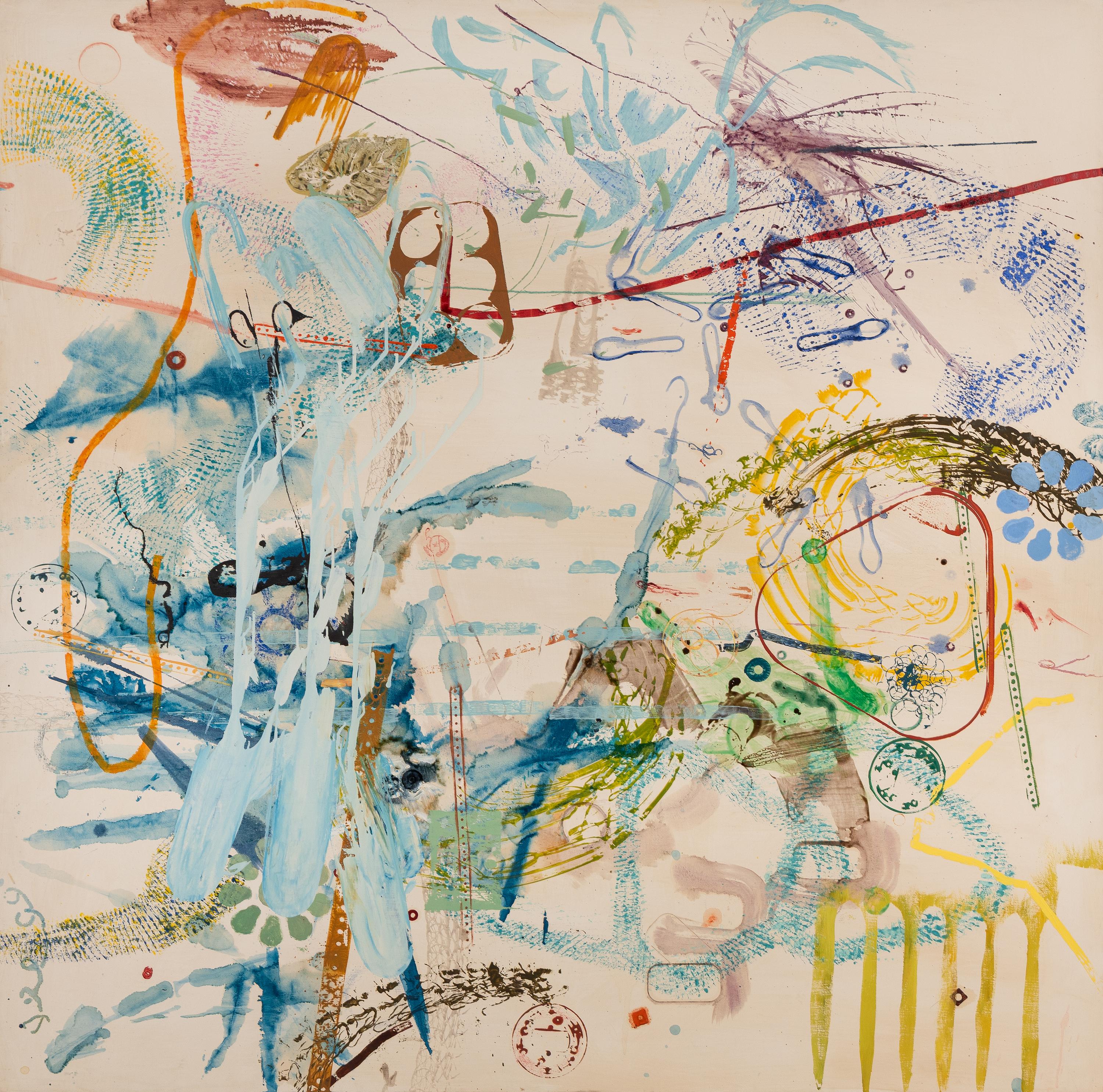 Grate #6 (Blue and Green), 1993