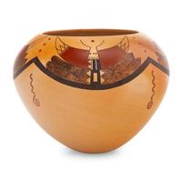 Polychrome Pottery Jar