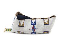 Sioux Beaded Hide Doll Cradle
