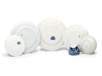 Six Historical Blue Staffordshire Articles