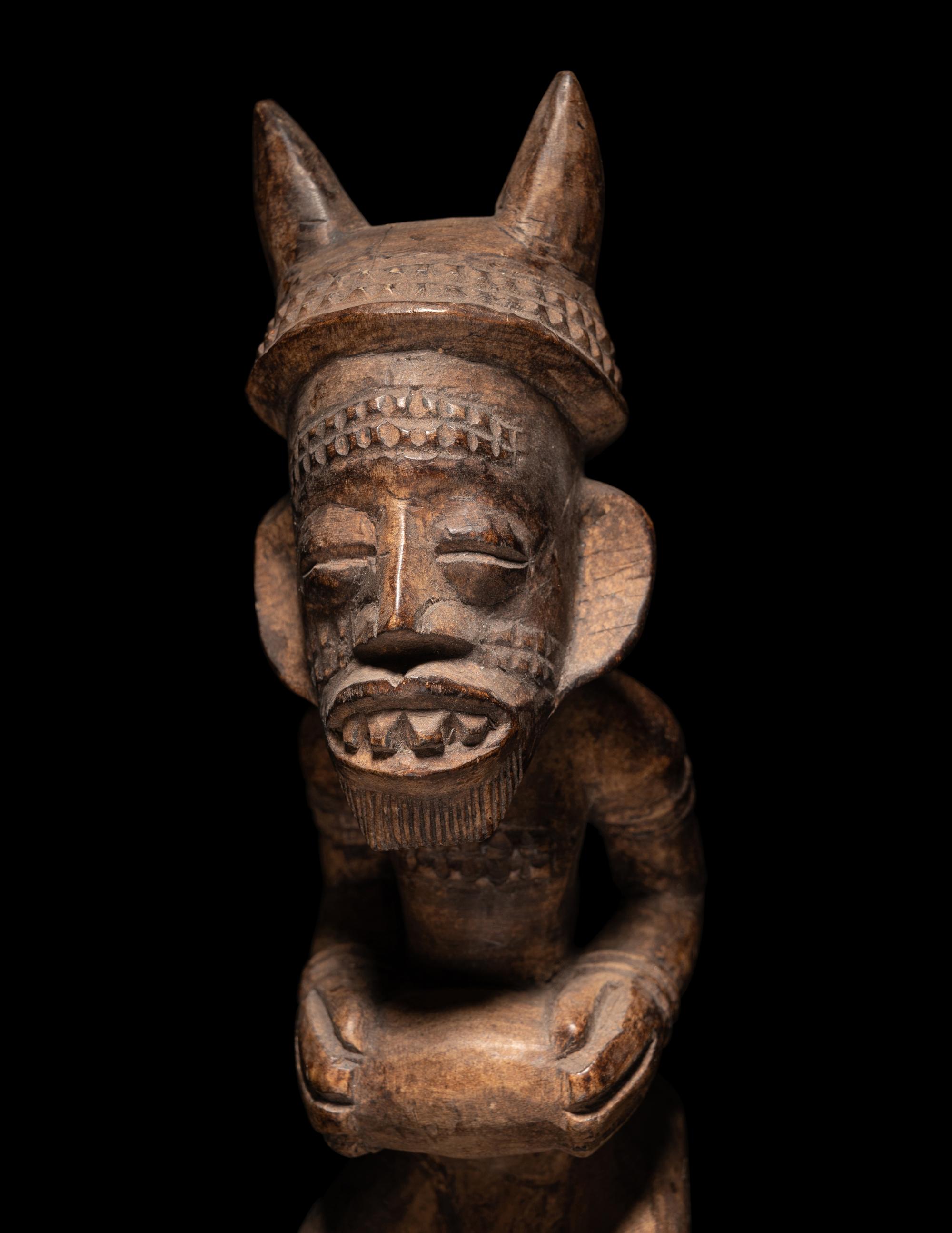 Two African Wood Figures