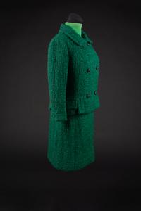 Christian Dior by Marc Bohan Haute Couture Ensemble, Autumn-Winter 1965 — Worn by Olivia de Havilland for a book signing following her release of Every Frenchman Has One.