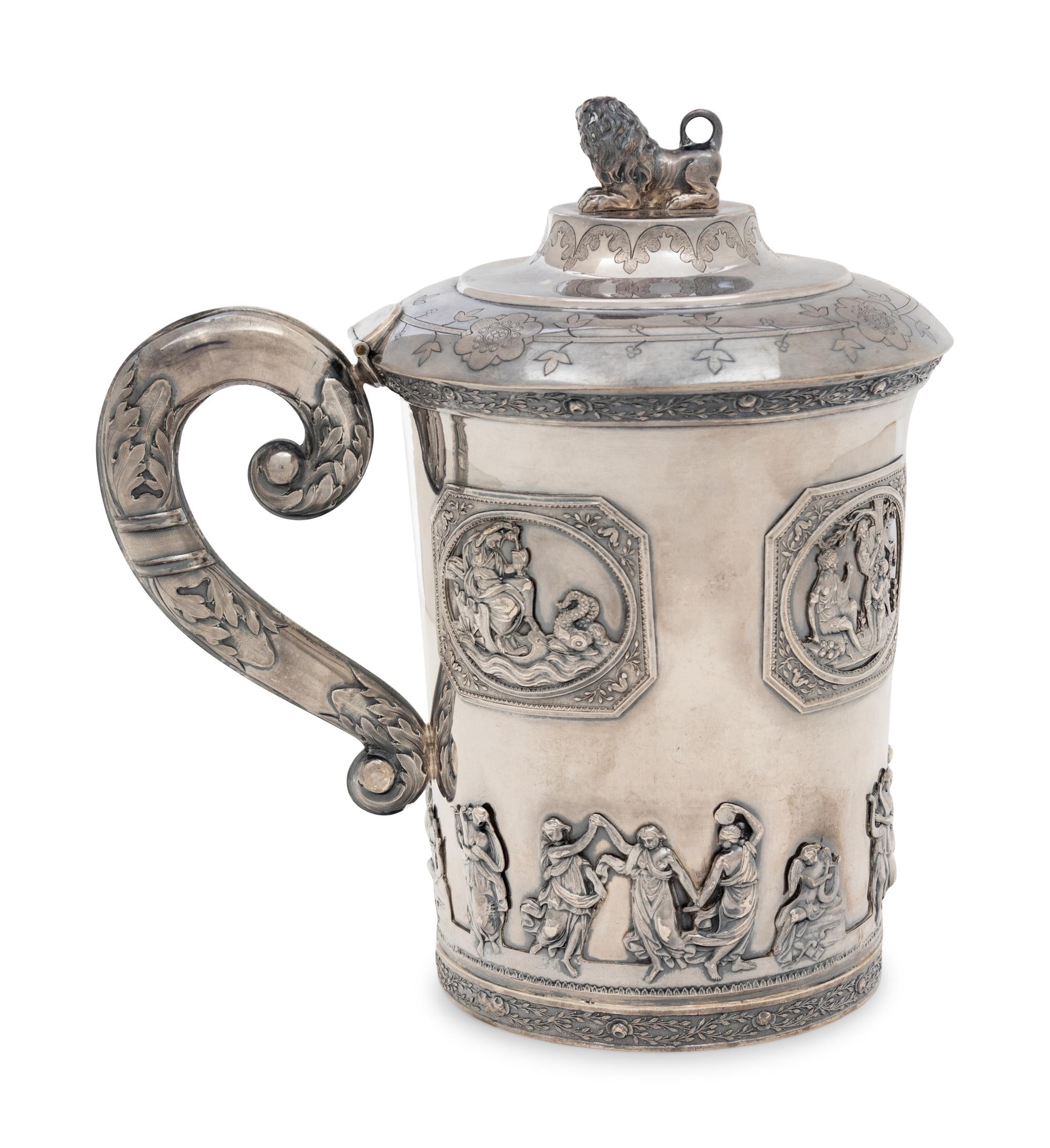 A Russian Silver Tankard