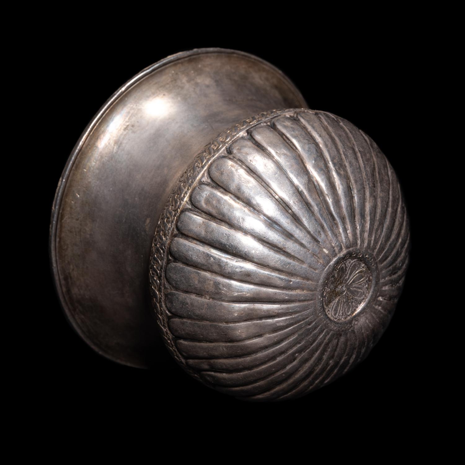 A Hellenistic Gilt-Silver Calyx Cup