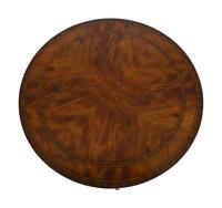 A Regency Style Mahogany Drum Table