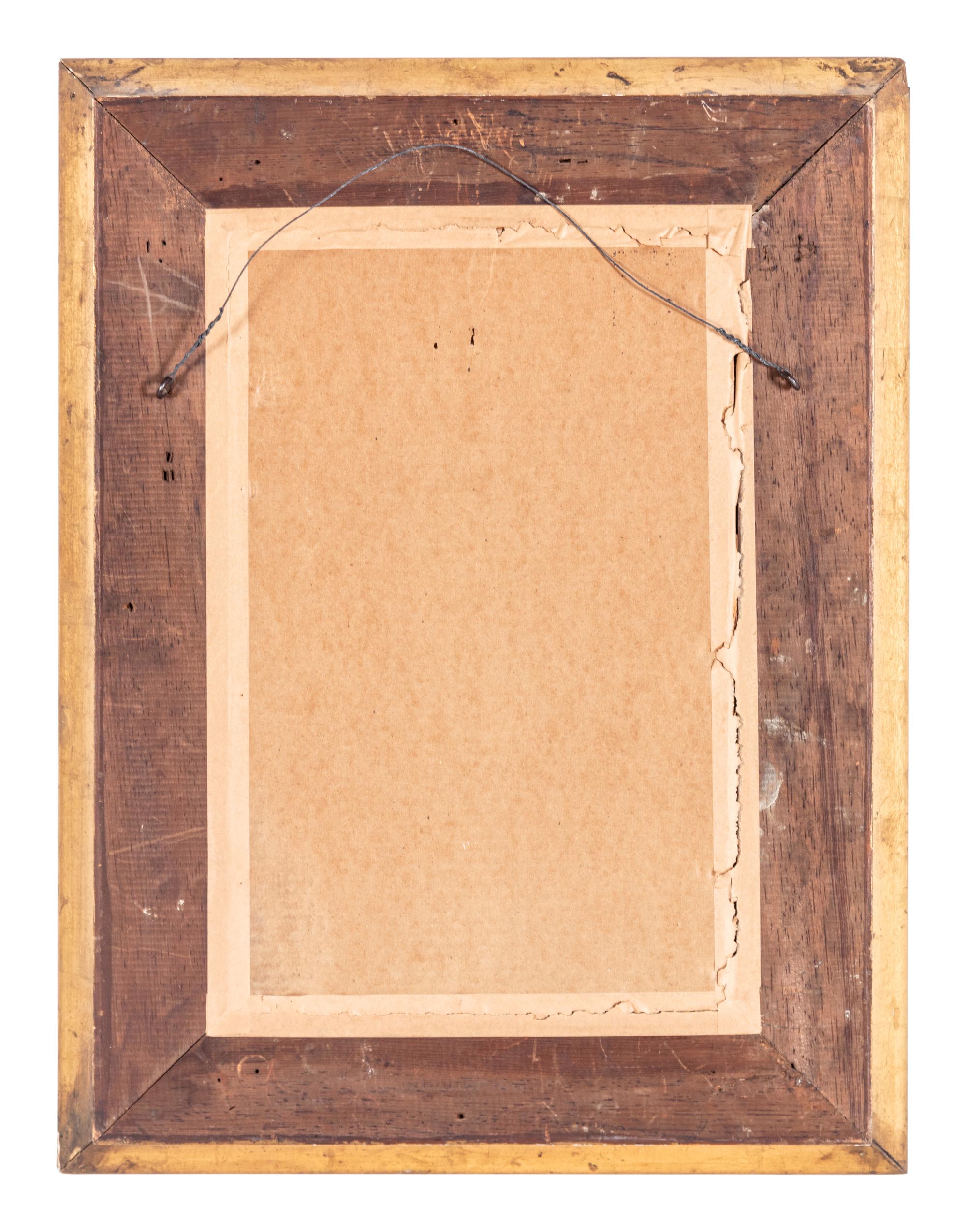 A Continental Giltwood Mirror