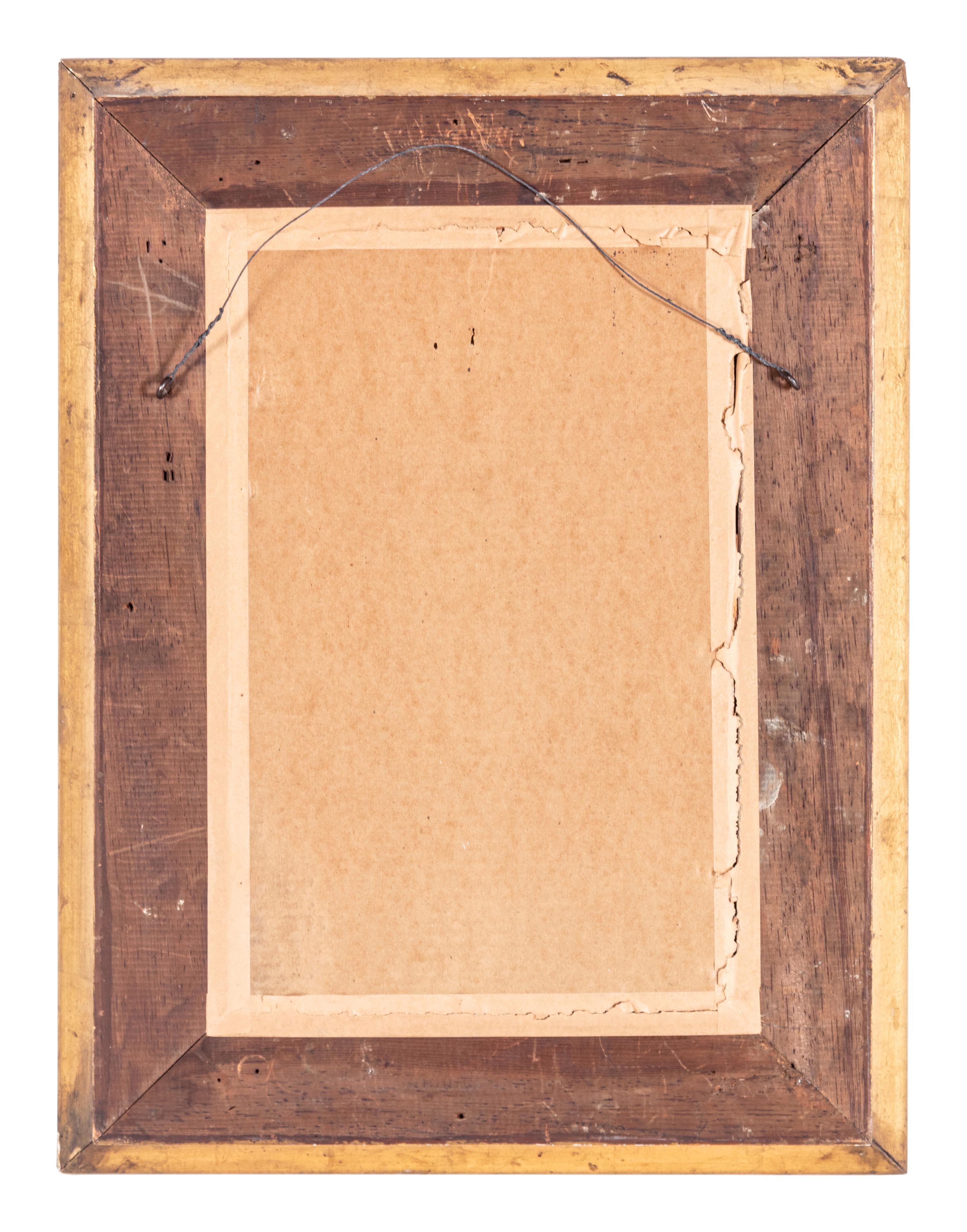 A Continental Giltwood Mirror