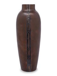 A Heintz Silver on Bronze Base