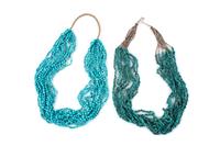 Pueblo Multi-Strand Turquoise Nugget Necklaces