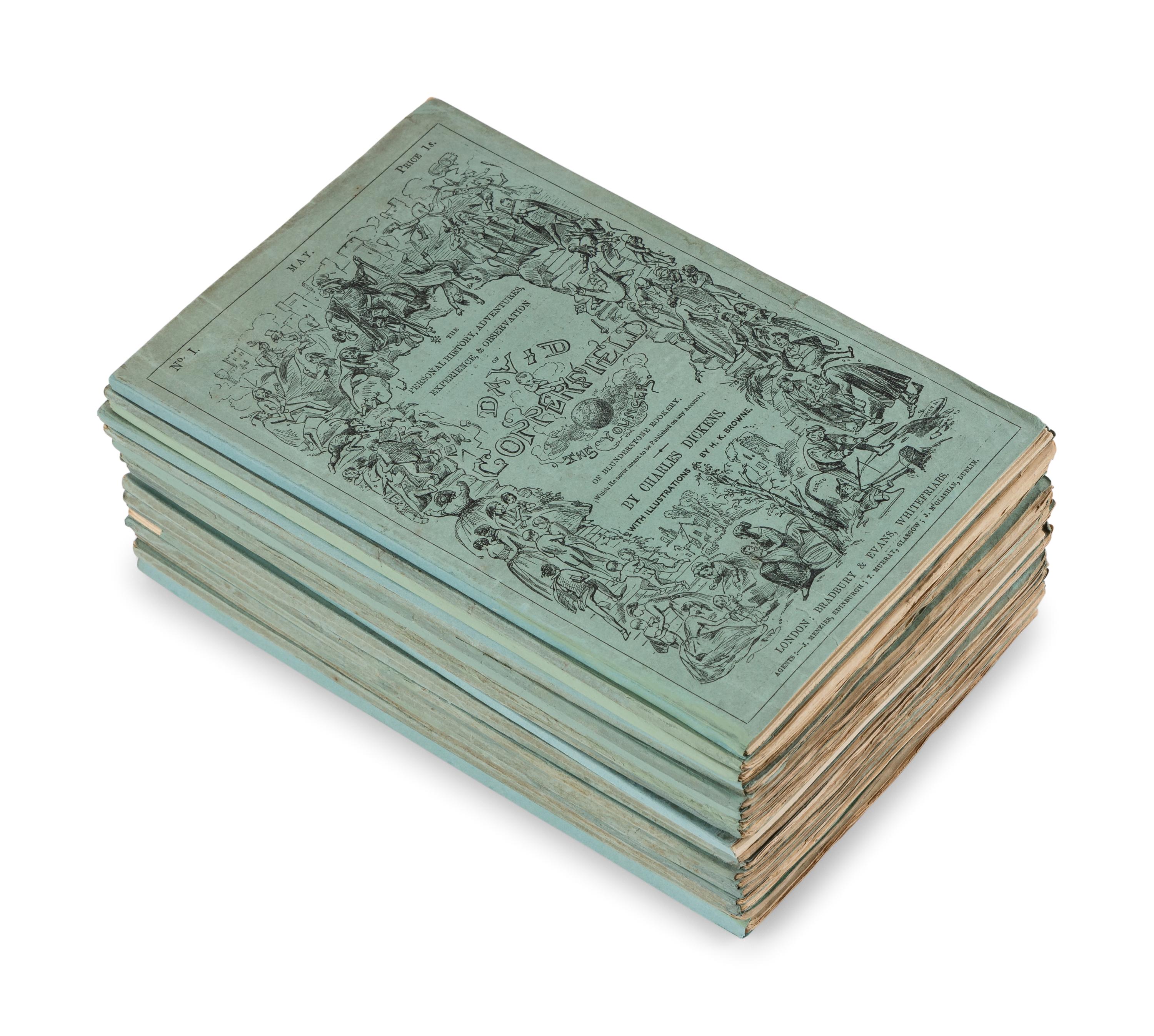 DICKENS, Charles (1812-1870). The Personal History... of David Copperfield . London: Bradbury and Evans, May 1849 - November 1850.