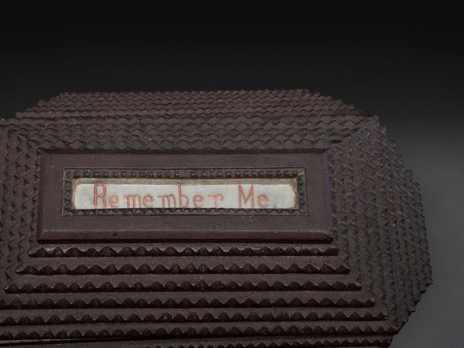 Four Tramp Art Boxes