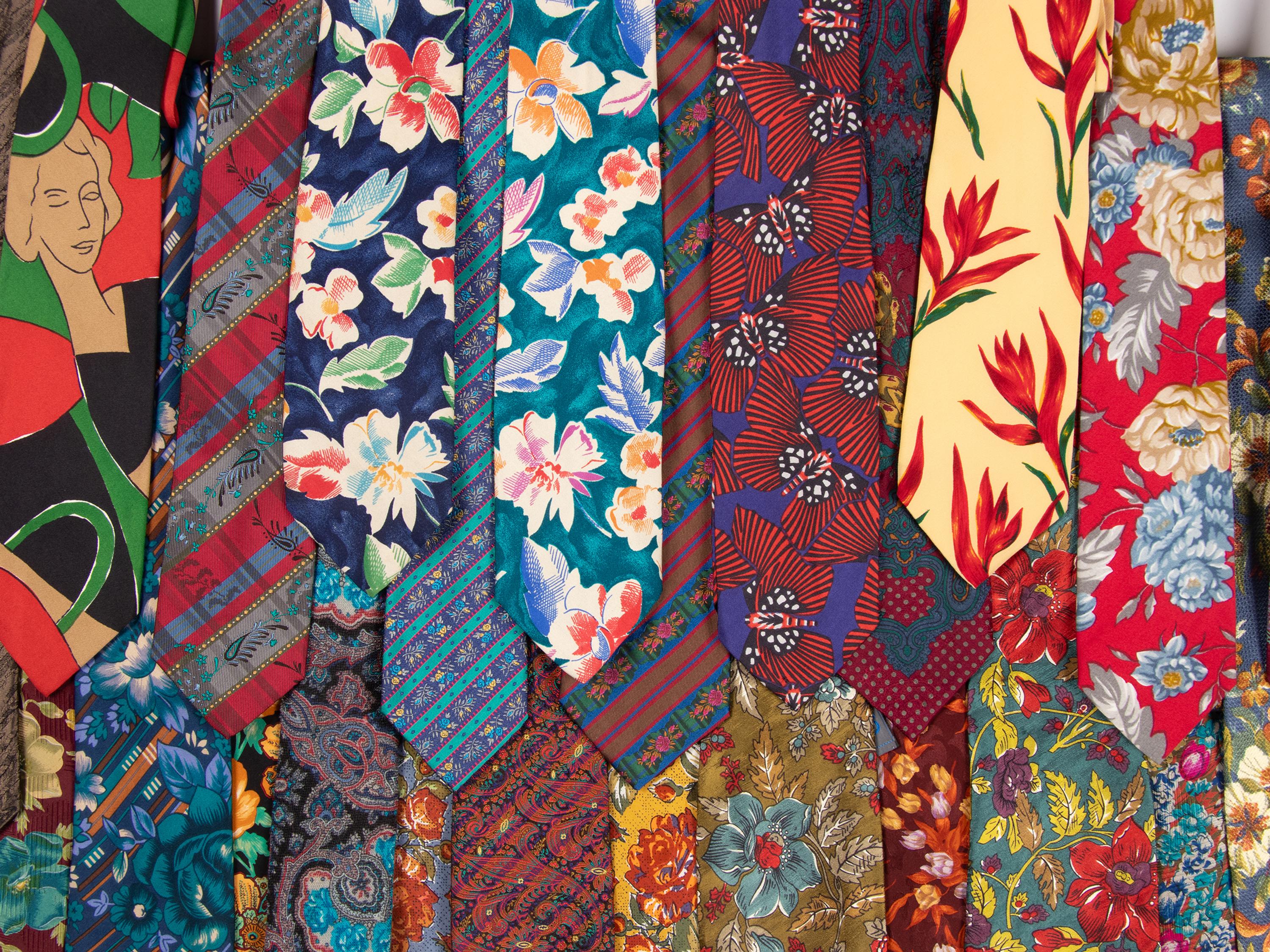 Group of Twenty-Eight Designer Neckties