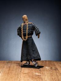 Sioux Beaded Doll, with Necklace