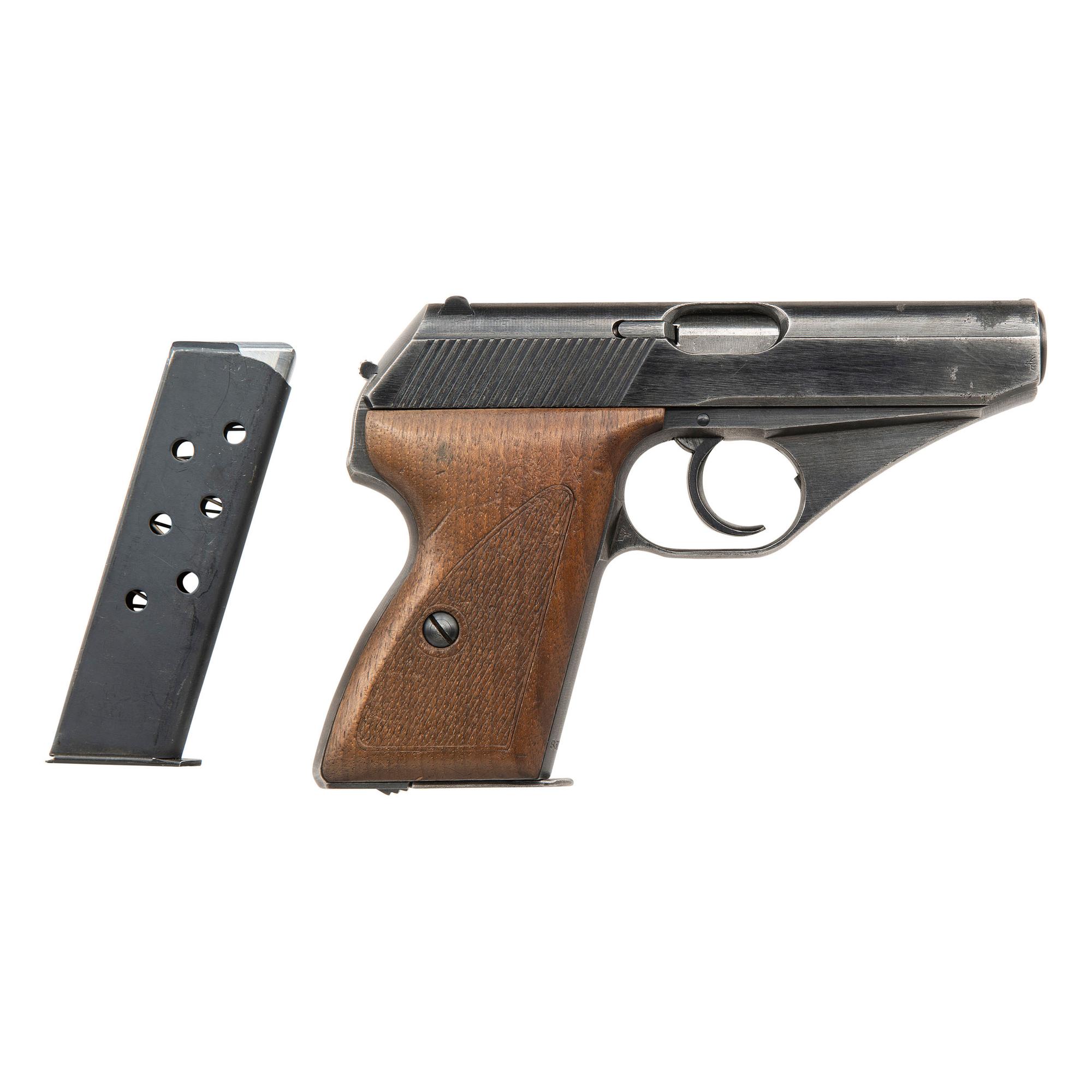**Waffenamt Marked Mauser HSc with Two Magazines
