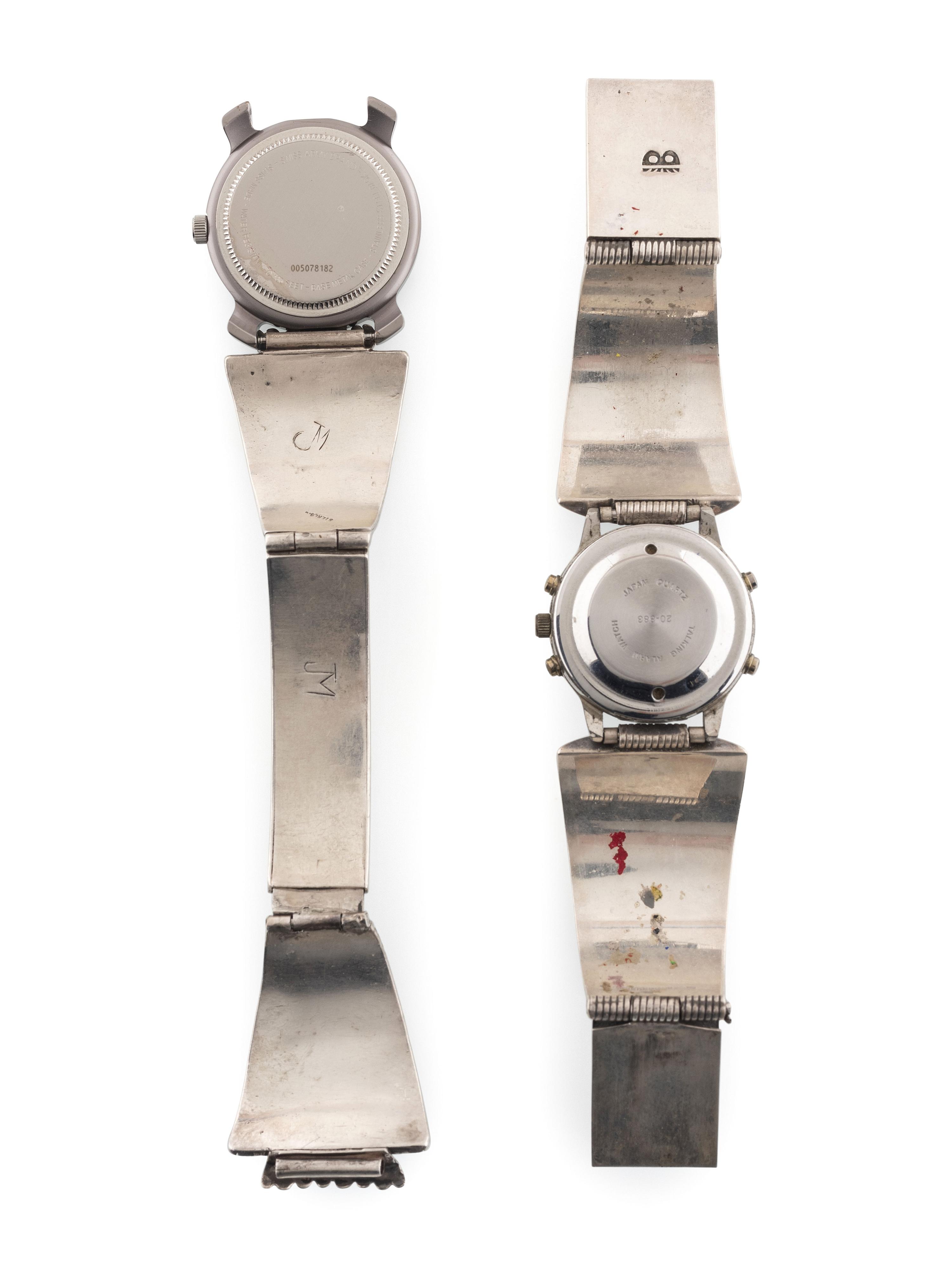 Navajo Silver and Turquoise Watchbands