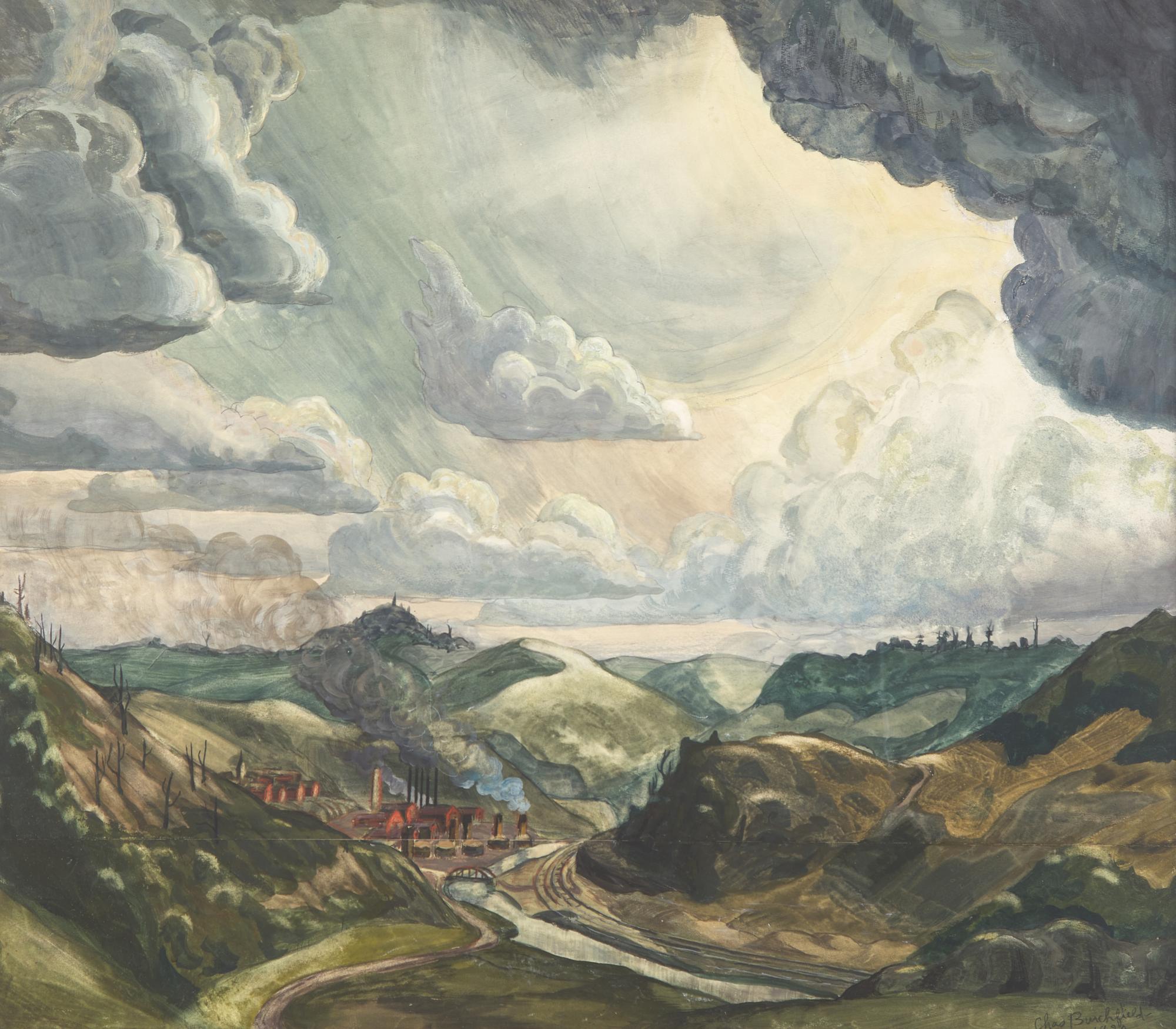 Storm over Irondale, 1920