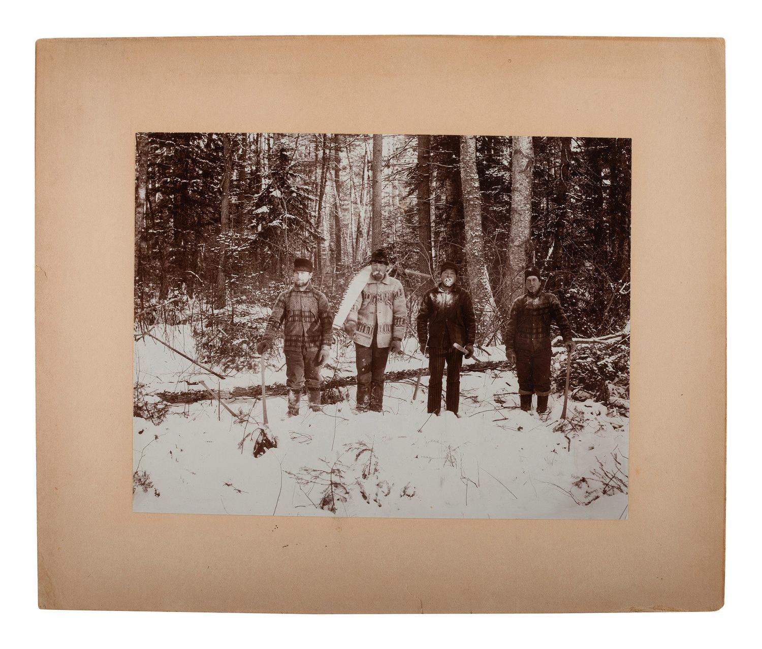 [Early Photography]. A group of 16 photographs with occupational, military, and patriotic interest.