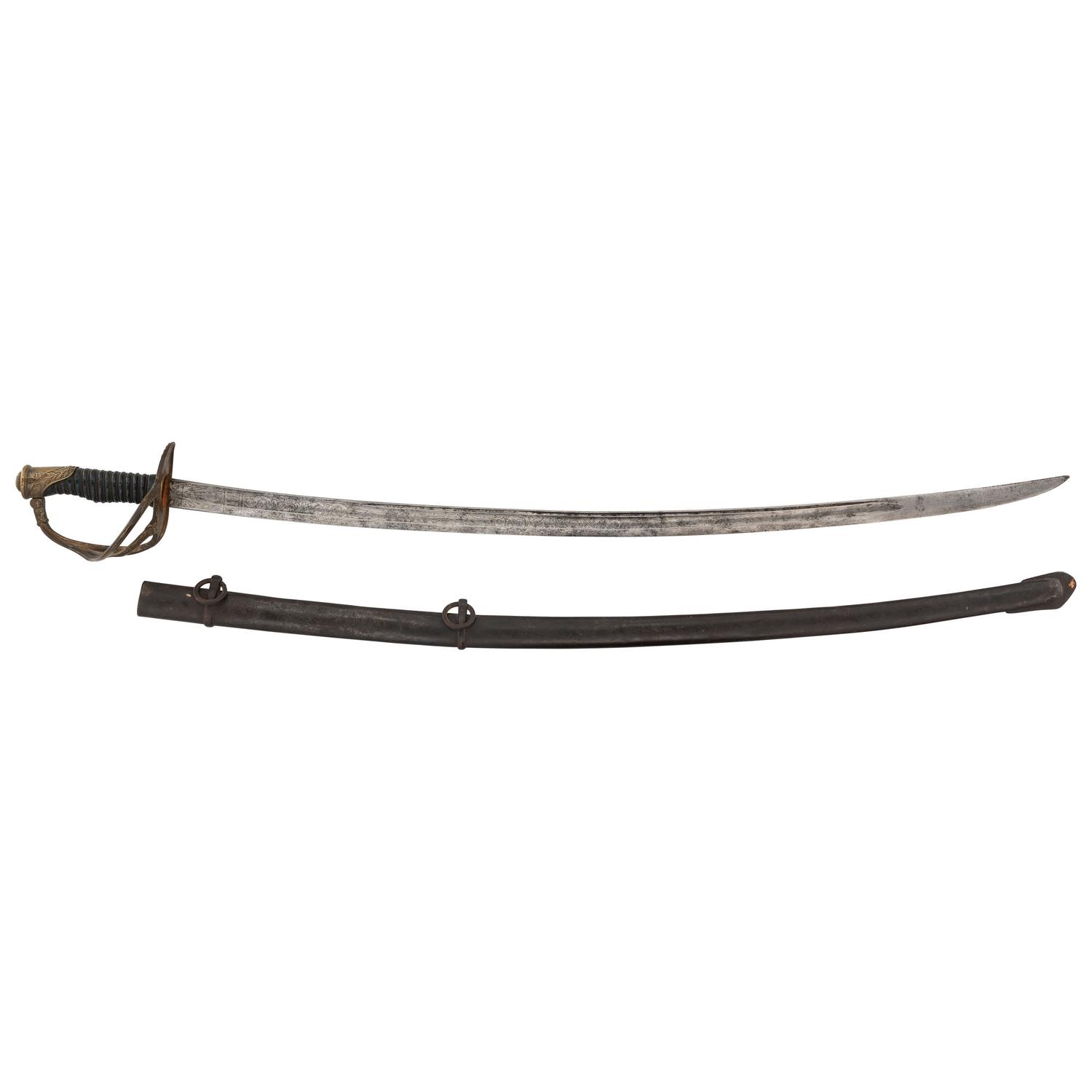 French Import Cavalry Officer's Sword by Klingenthal
