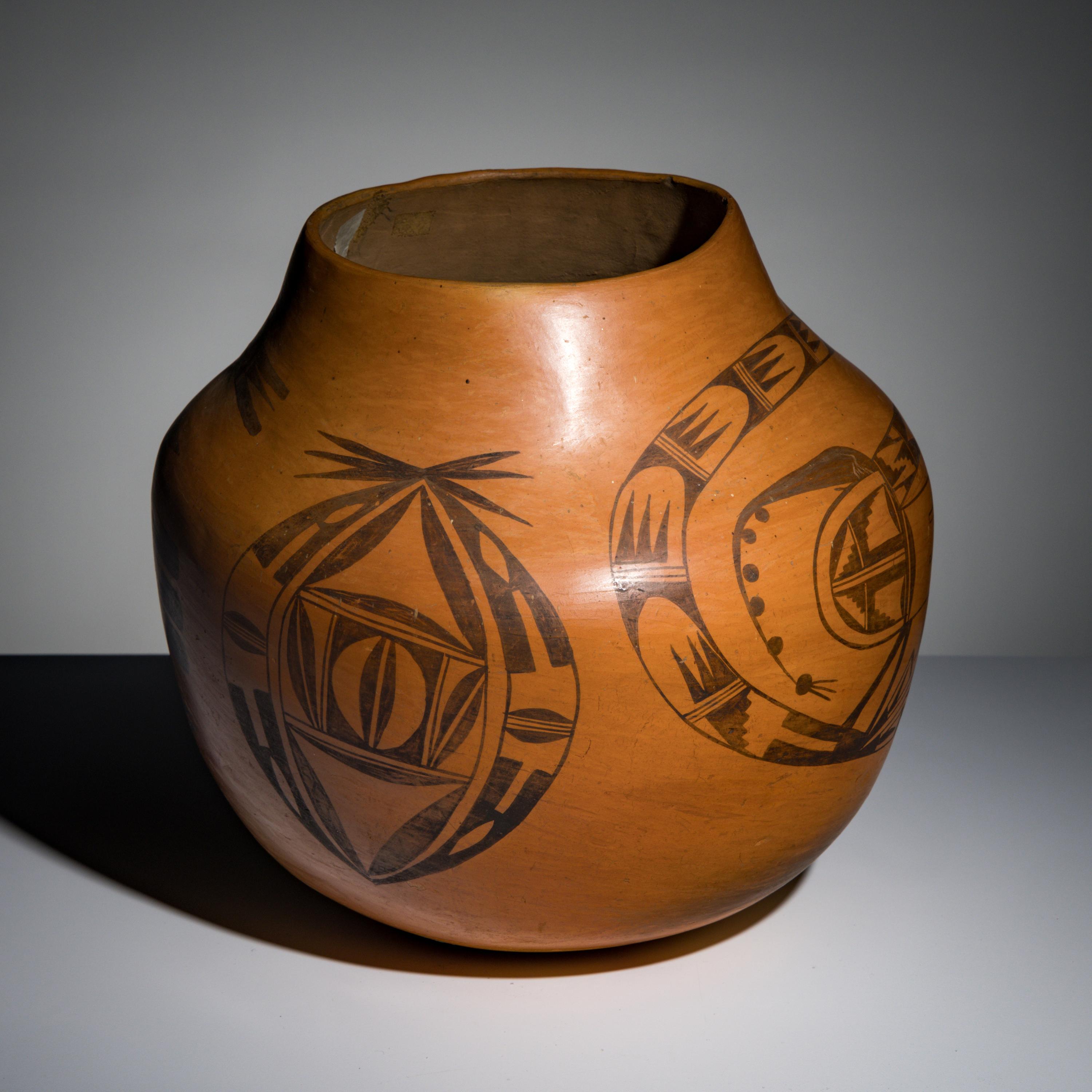 Nampeyo of Hano, Attributed (Hopi, 1859–1942) — Exceptional Pottery Jar