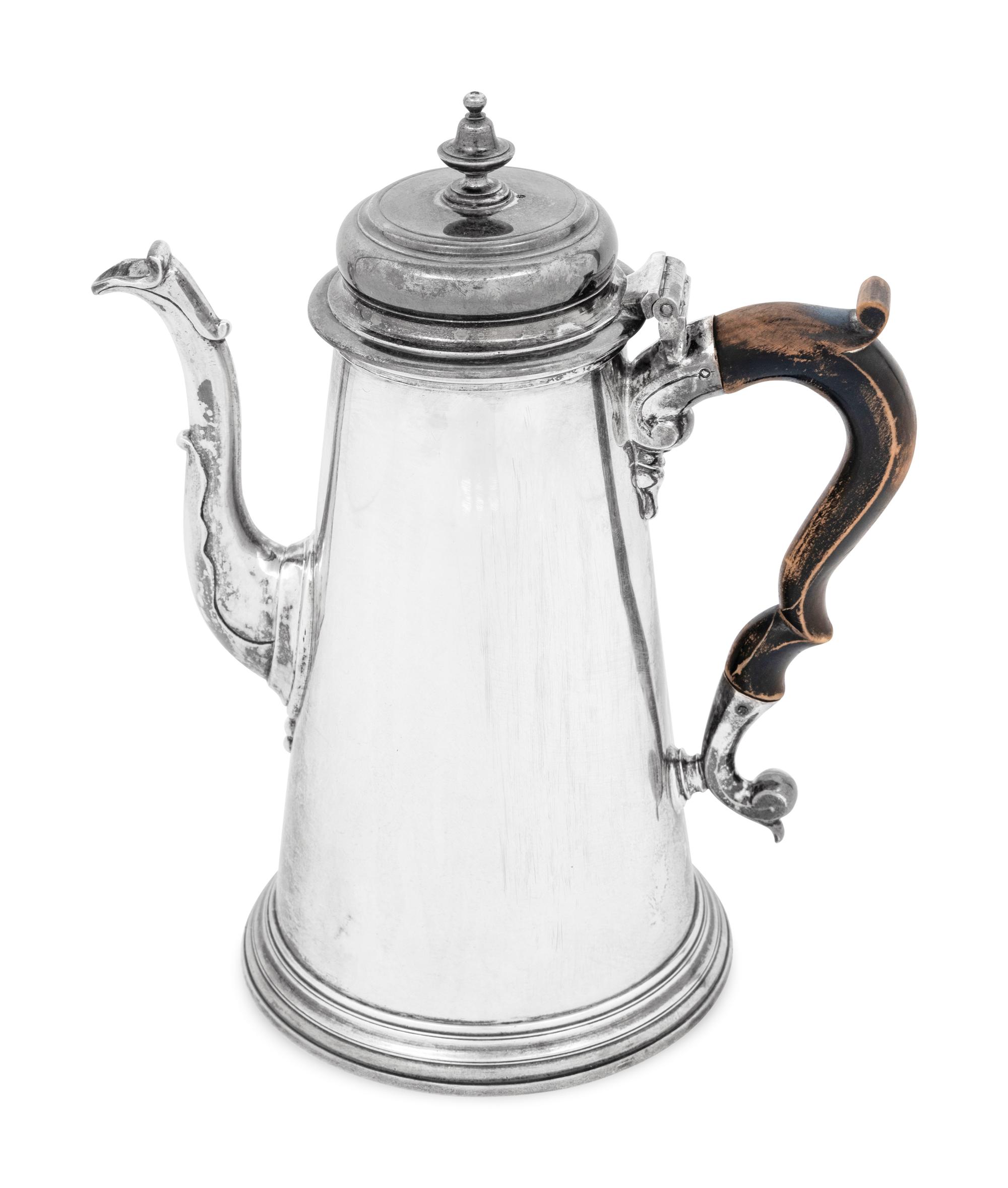 A George II Silver Coffee Pot