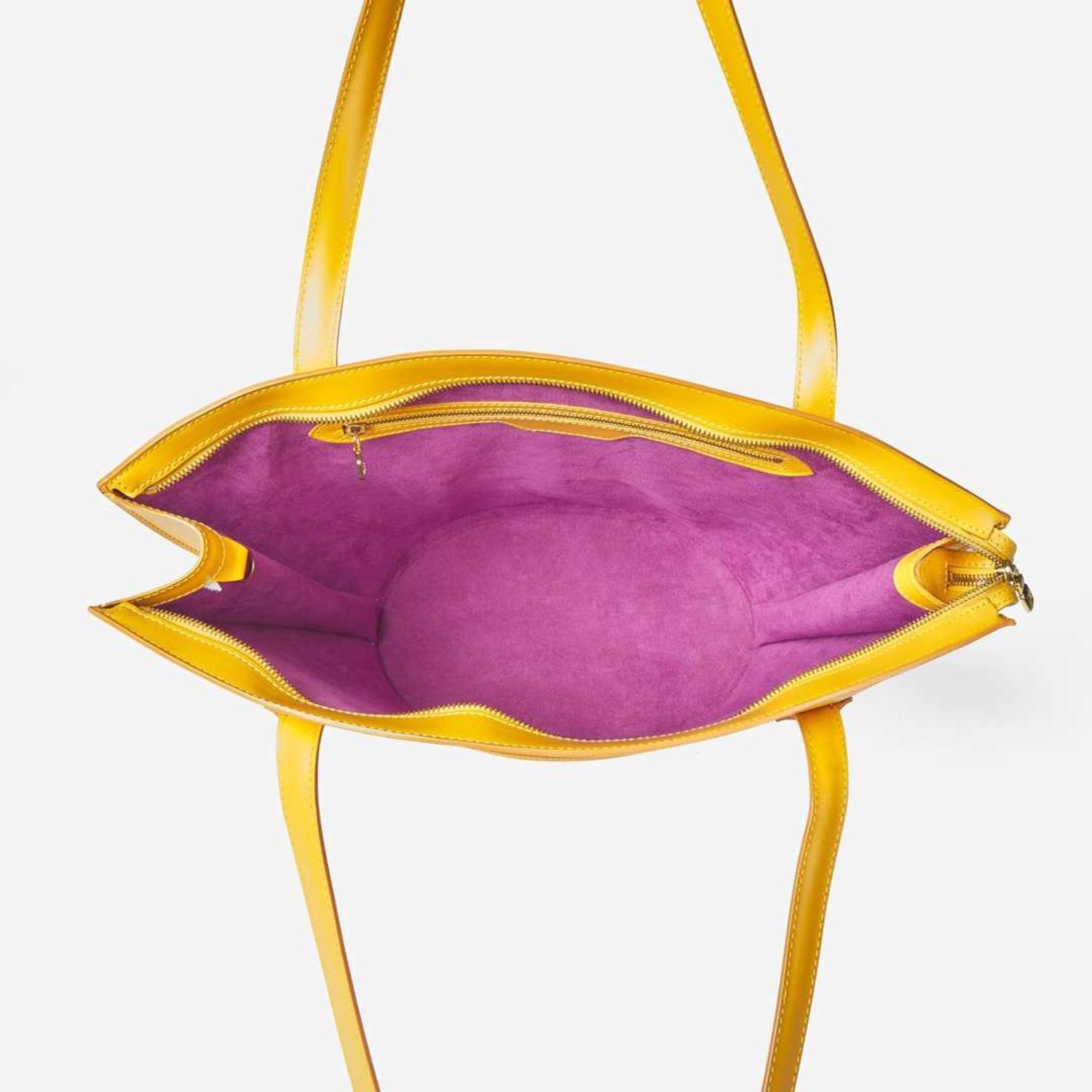 A Louis Vuitton St. Jacques GM Shopping Tote in Yellow Louis Vuitton