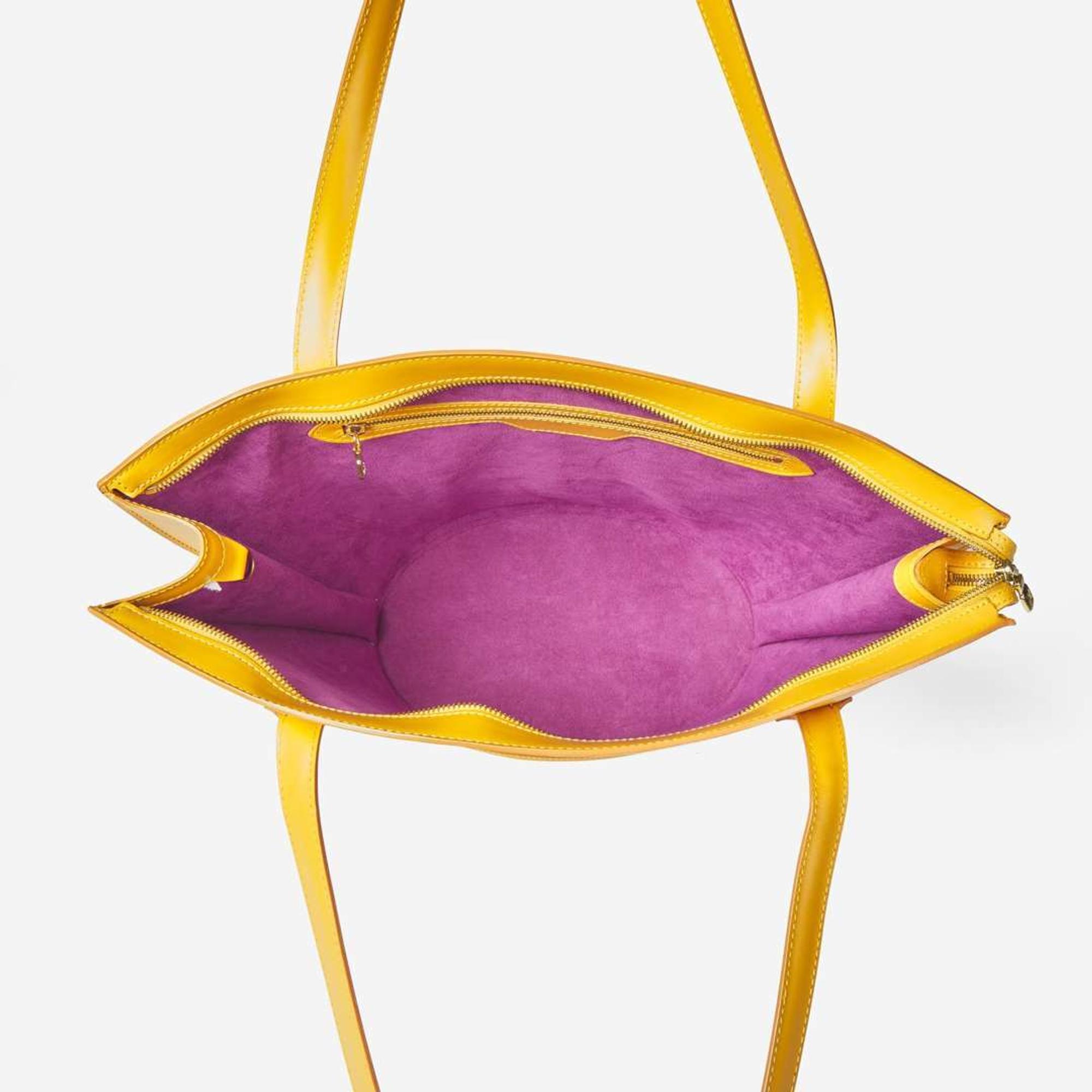 A Louis Vuitton St. Jacques GM Shopping Tote in Yellow Louis Vuitton