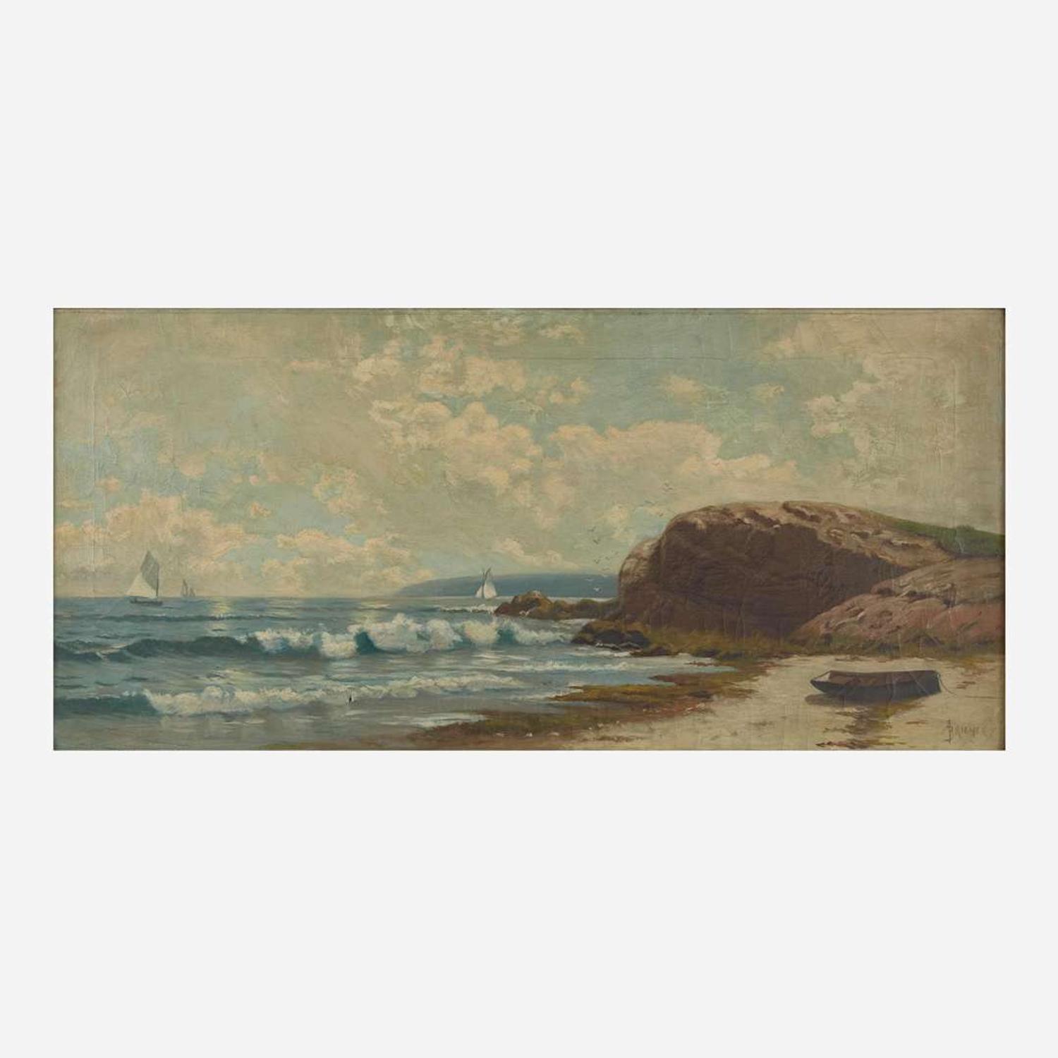 Alfred Thompson Bricher (American, 1837–1908) Rocky Coastline