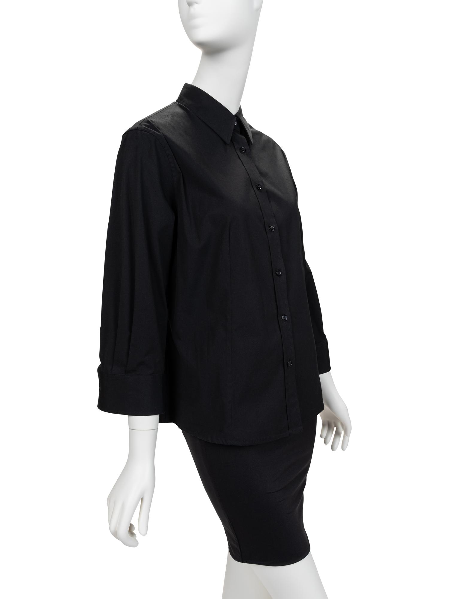 Four Designer Shirts: Two Prada, One Emilio Pucci, One Carolina Herrera, 2000-10s