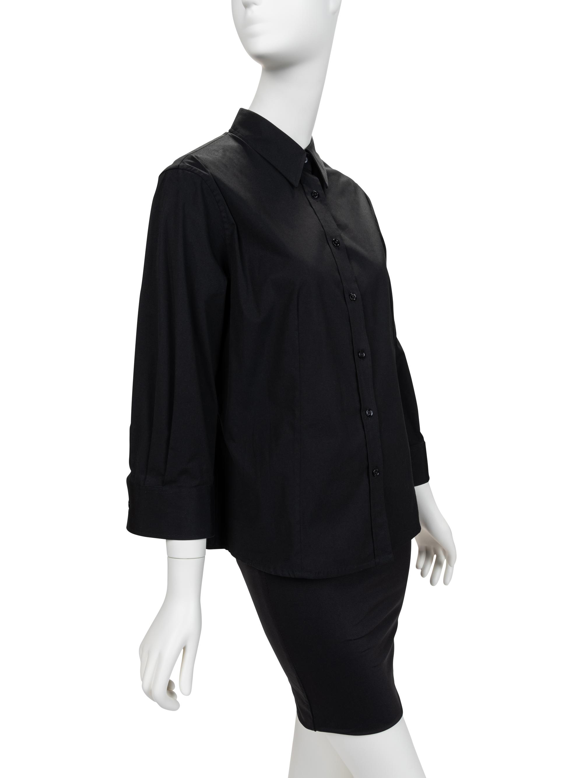 Four Designer Shirts: Two Prada, One Emilio Pucci, One Carolina Herrera, 2000-10s