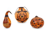 Painted Gourd Canteen, PLUS