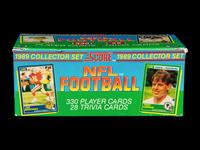 A Group of Six 1989 Score Football Card Factory Box Sets