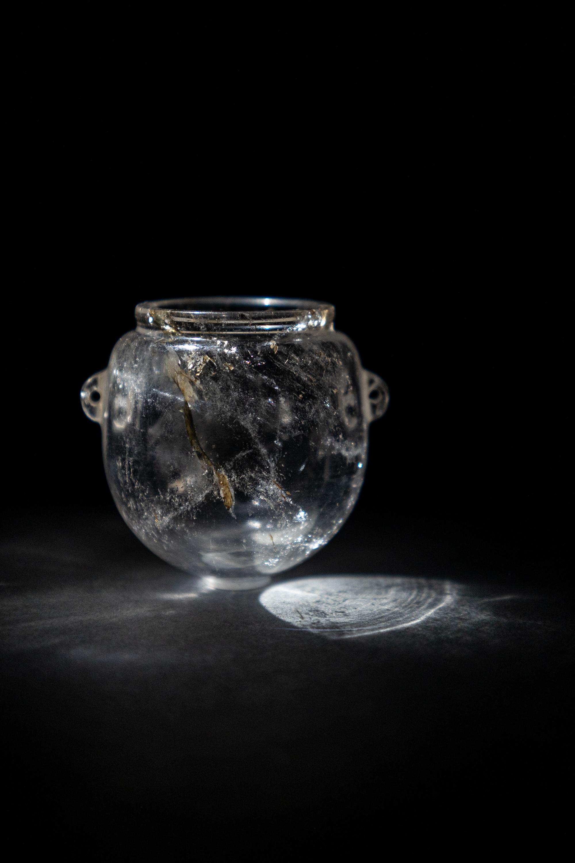 An Egyptian Rock Crystal Vessel