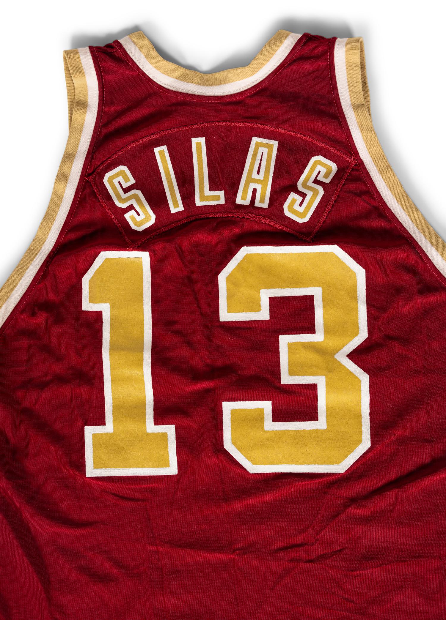 A 1981-82 James Silas Game Worn Cleveland Cavaliers Basketball Uniform