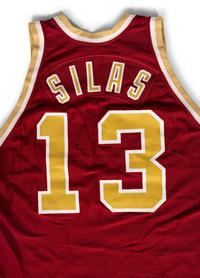 A 1981-82 James Silas Game Worn Cleveland Cavaliers Basketball Uniform