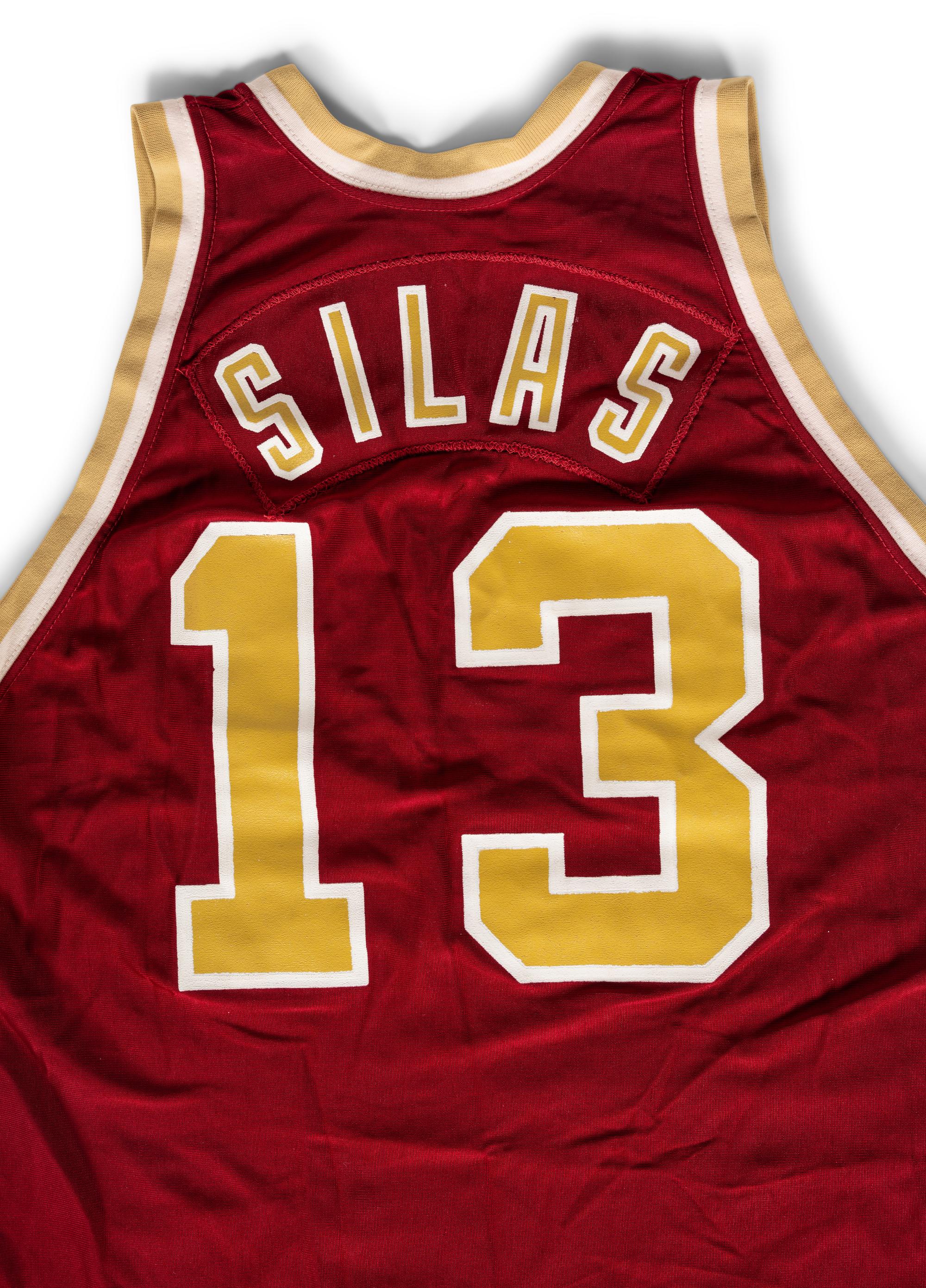 A 1981-82 James Silas Game Worn Cleveland Cavaliers Basketball Uniform