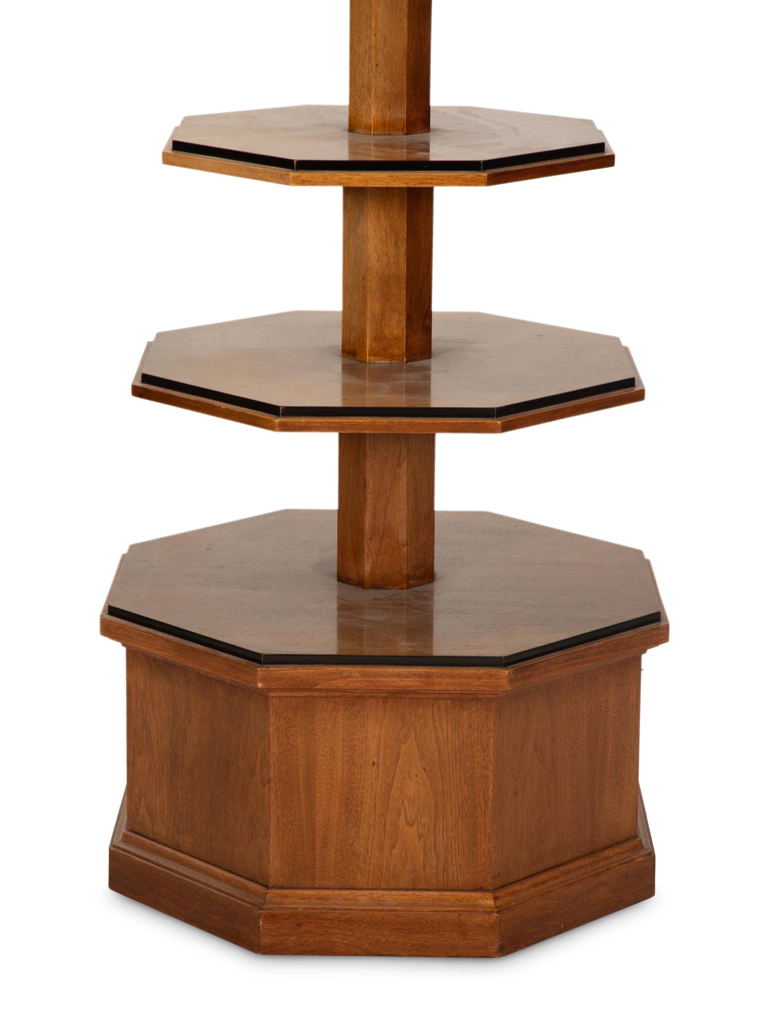 A George III Style Mahogany Whatnot