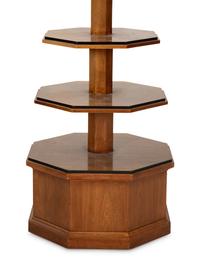 A George III Style Mahogany Whatnot