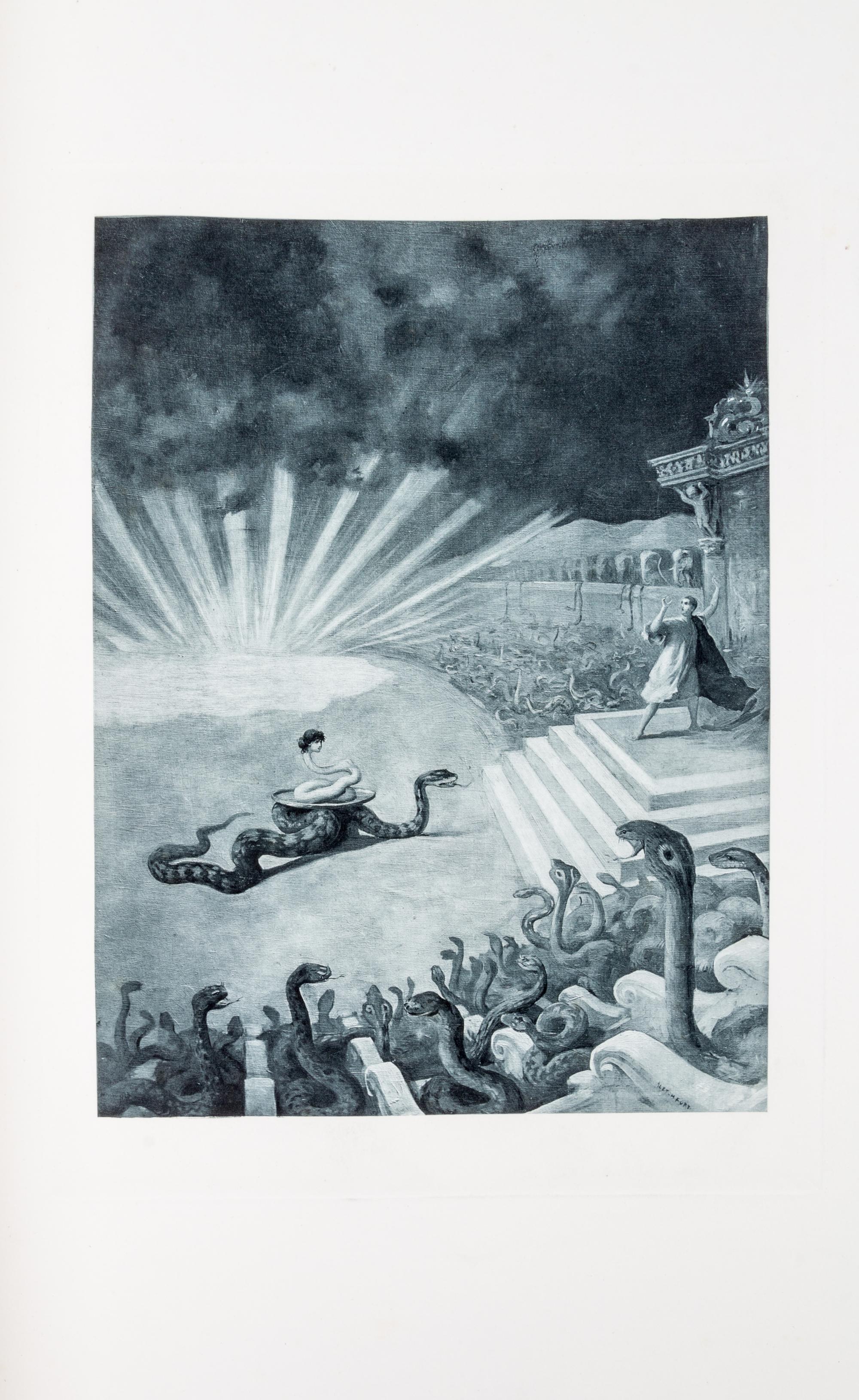 (BURTON, RICHARD) LETCHFORD, ALBERT. Seventy Original Illustrations to... Arabian Nights. London, 1897. Limited edition. with 71 plates