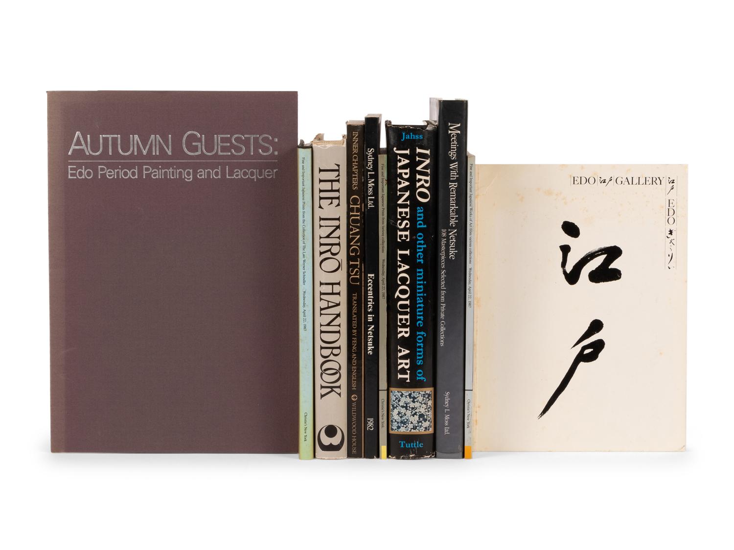[JAPANESE ART] A Group of Reference Works and Catalogues about Japanese Art