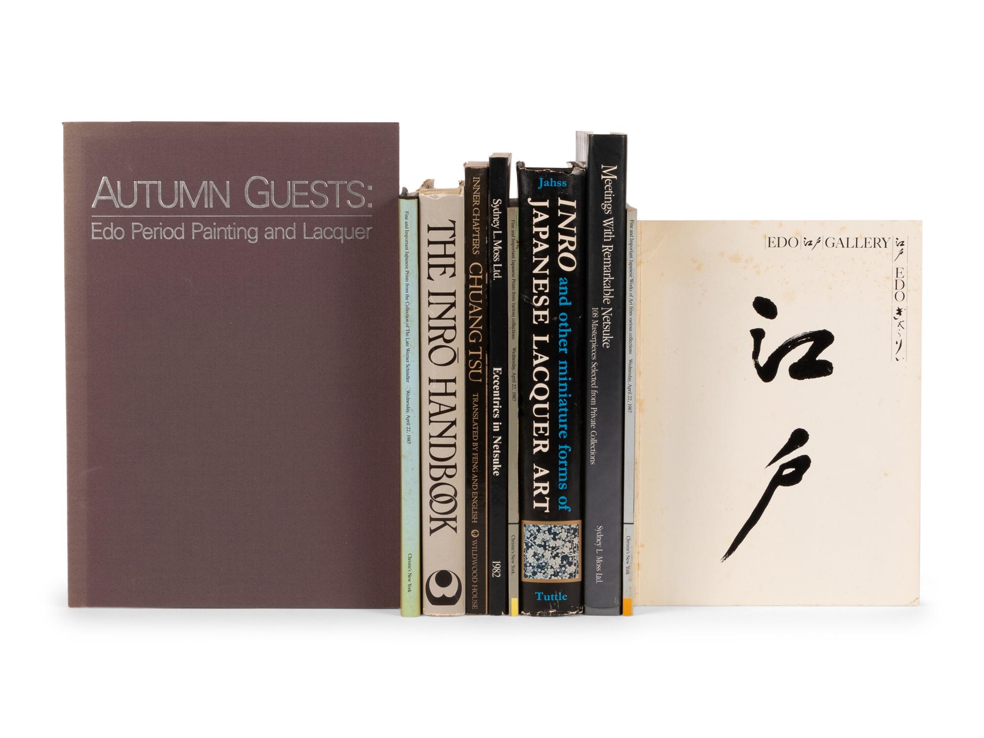 [JAPANESE ART] A Group of Reference Works and Catalogues about Japanese Art