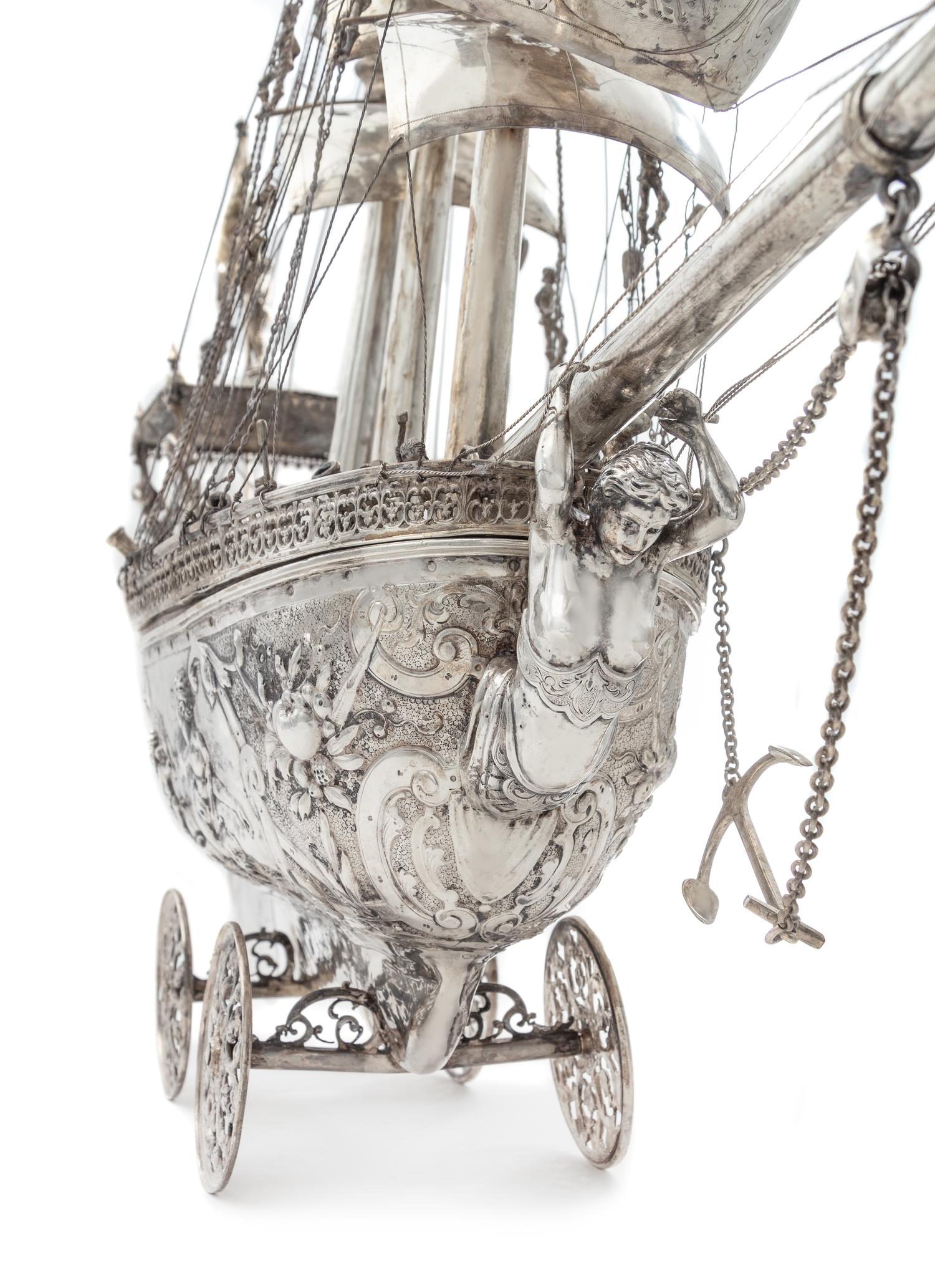 A German Silver Nef
