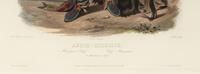 BODMER, Karl (1809-1893). ACKERMANN & Co., publisher. Abdih-Hiddisch... A Minatarre Chief .